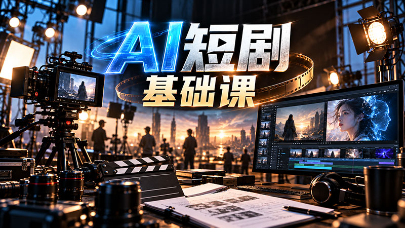 AI短剧基础课｜从剧本创作到视频成片